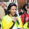 Birgit Adler: am Samstag Moderatorin beim Citylauf, am Sonntag 25‑km-Läuferin in Eschollbrücken