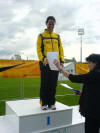 Birgit Adler, 400m, Platz 1, 72,95 sec